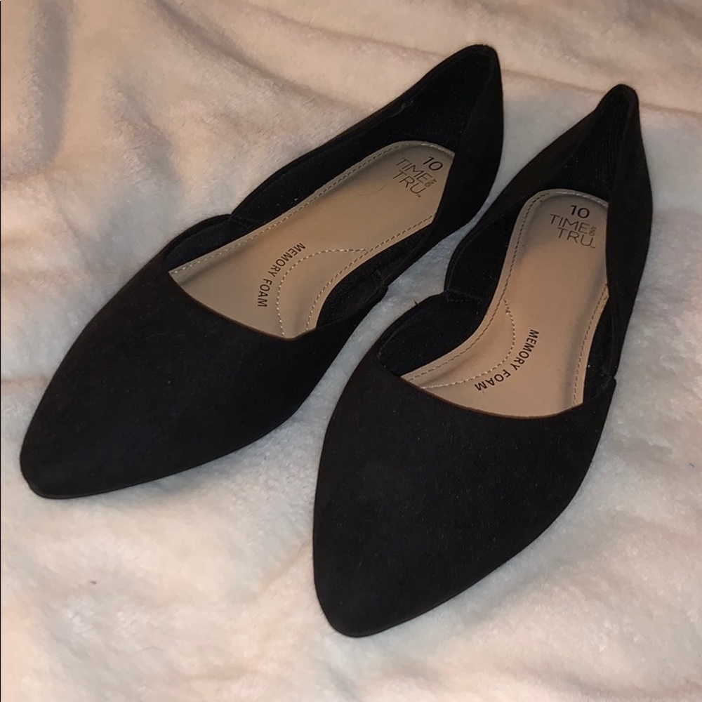 Black flats